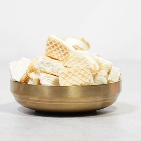 تصویر بستنی خشک حصیری وانیلی 