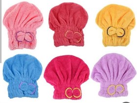 تصویر کلاه حمام - زرد 