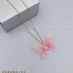 تصویر پلاک طلا پروانه 