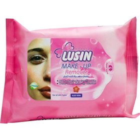 تصویر دستمال مرطوب پاک کننده آرایش لوسین Make Up Remover Lusin دستمال مرطوب