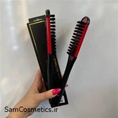 تصویر برس دو طرفه نسوز سرامیکی Candy beauty