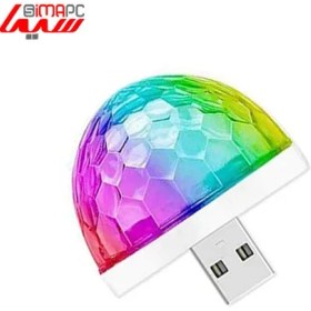 تصویر چراغ USB توپی SMALL MAGIC LED 