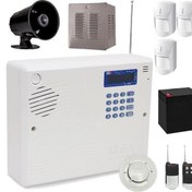 تصویر پکیج دزدگیر سایلکس SG8 سیمکارتی با 3 چشمی 