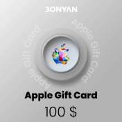 تصویر گیفت کارت اپل 100 دلاری آمریکا Apple iTunes Gift Card USA 100 $