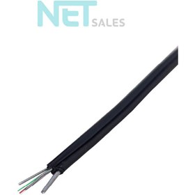 تصویر کابل فیبر نوری 4Core کی دی تی مدل KF-04CAO ا KDT 4Core fiber optic cable model KF-04CAO KDT 4Core fiber optic cable model KF-04CAO