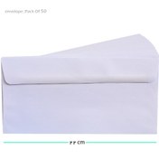 تصویر پاکت نامه ملخی- بسته 50 عددی 