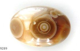 تصویر نگین عقیق باباقوری هندی درشت طبیعی کد 9289 