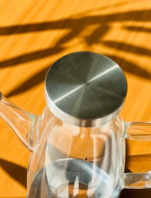 تصویر روغن ریز پیرکس درب فلزی ۱ لیتری 