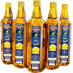 تصویر روغن کانولا یا کلزا خالص پرس سرد - 5 لیتری canola oil