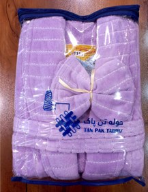 تصویر حوله تن پوش برند تن پاک سایز ۱۱۵ Body towel