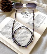 تصویر بند عینک سنگ آمیتیست 