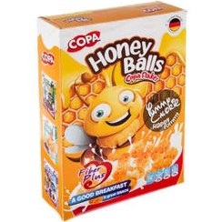 تصویر غلات صبحانه کوپا با طعم عسل - 300 گرم Copa Honey Breakfast Cereal - 300 gr