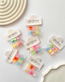 تصویر مینی کلیپس رنگی وارداتی - کد 