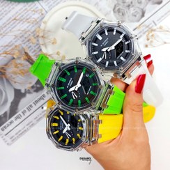 تصویر ساعت جی شاک پمپی رنگبندی مناسب اقایان و خانم ها | ساعت مچی کاسیو جیشاک g shock فول G.SHOCH