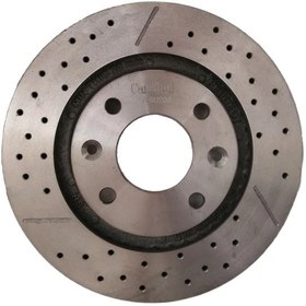 تصویر دیسک ترمز Cardinal برای پژو 206 تیپ 2 Cardinal Brake Disc Peugeot 206 Type 2