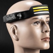 تصویر چراغ پیشانی COBA مدل CB6893 سنسور دار و ضدآب 