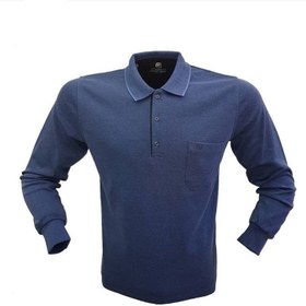 تصویر سویشرت راحت با یقه پولو، آستین بلند و جیب، دوخته شده به صورت سفارشی برند simenti Polo Collar Long Sleeve Pocket Comfortable Fit Custom Made Sweatshirt