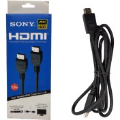 تصویر کابل HDMI سونی 4K مدل HDR V.104a طول 1.8 متر 