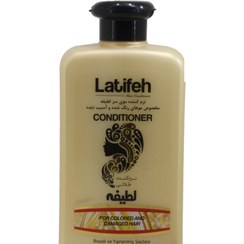 تصویر نرم کننده مو لطیفه مدل Gold مقدار 500 گرم Latifeh Gold Hair Conditioner 500g