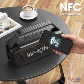 تصویر اسپیکر بلوتوثی قابل حمل دبلیو کینگ مدل W-KING D9 W-KING D9 Portable Bluetooth Speaker