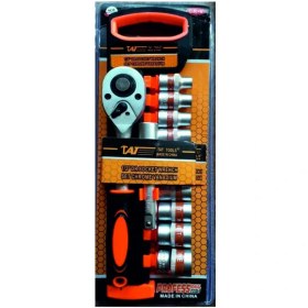 تصویر ست 12 عددی آچار بکس Tat Tools TAT Tools Socket Wrench Set