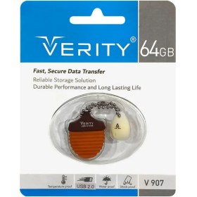 تصویر فلش 64 گیگ وریتی Verity V907 USB3.0 VERITY V907 64GB USB 3.0 Flash Drive