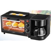 تصویر صبحانه‌ساز سه در یک - مشکی Pro Premier 3 In 1 Breakfast Maker -z30-10