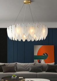 تصویر لوستر پر 