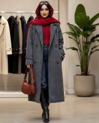 تصویر پالتو زنانه رخساره فوتر جناقی سایز فری 