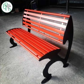 تصویر نیمکت باغی فلزی کد 1009 