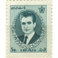 تصویر تمبر سری دوازدهم پستی محمد رضا پهلوی 1344 کد 1307 