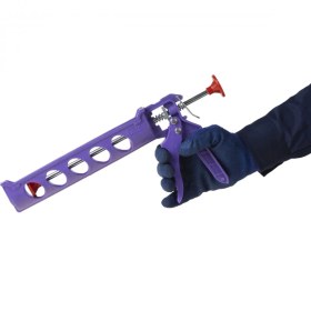 تصویر گان چسب پلاستیکی 