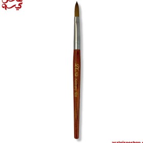 تصویر قلم کاشت ناخن کولینسکی | مدل اشکی | شماره 10| Kolinsky 