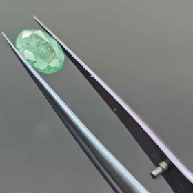 تصویر زمرد بیضی کد 37269 