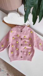 تصویر پلیور بافت دخترانه‌ وارداتی 