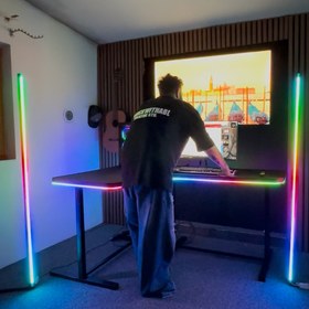 تصویر نور گیمینگ - دو متر / سفید 