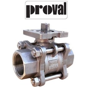 تصویر شیر دستی استیل proval PROVAL ball valve