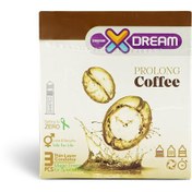 تصویر کاندوم ایکس دریم تاخیری قهوه prolong coffee کد 1529 