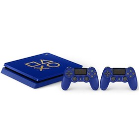 تصویر کنسول بازی سونی PS4 Slim Days Of Play | حافظه 500 گیگابایت ا PlayStation 4 Slim 500 GB Bundle Days Of Play Limited Edition PlayStation 4 Slim 500 GB Bundle Days Of Play Limited Edition