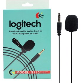 تصویر میکروفن یقه ای مدل G115 