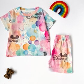 تصویر تیشرت شلوارک بچگانه - سایز 