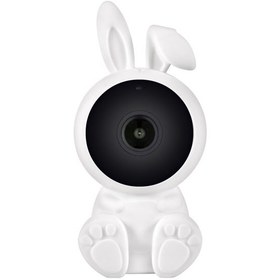 تصویر دوربین بی سیم مراقبت از کودک پاورولوژی مدل PSWBCWH Powerology PSWBCWH Wi-Fi Baby Camera Monitor Your Child in Real-Time - White