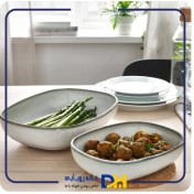 تصویر ظرف سرو و پخت روستیک ۲تایی ایکیا GLADELIG 