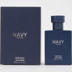 تصویر عطر مردانه دفکتو مدل نیوی - 50 میلی لیتر defacto navy