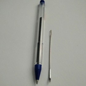 تصویر سوزن روبان دوزی فلزی 7 سانتی متری مجموعه 2 عددی 