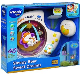 تصویر آویز تخت مدل Sleepy Bear Sweet Dreams (VTECH) 