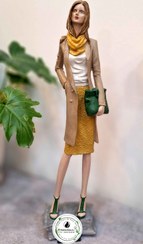 تصویر مجسمه دختر قد بلند مدل پالتویی قیمت مجسمه دختر خانم قد بلند با پالتو