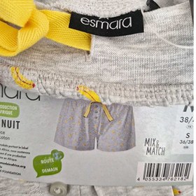 تصویر شلوارک زنانه اسمارا مدل نخی کمر کشی 19582174 - طوسی روشن - 44-46 