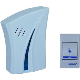 تصویر زنگ بی سیم لوک آرم مدل TBK-8610 - سفید 