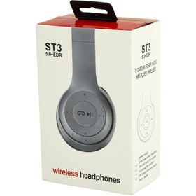 تصویر هدفون بی سیم اس تی 3 مدل Erd ST3 Erd Wireless Headphones